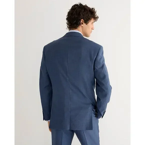J. Crew Ludlow Classic-fit Suit Italian Stretch Wool Blend in Harbor Blue 42R - Picture 5 of 15